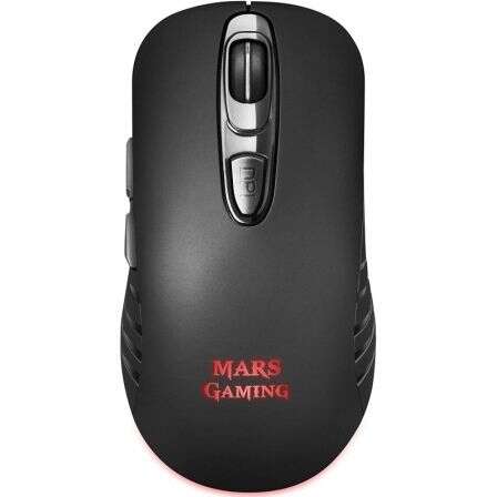 Mars Gaming - MMW2 ratón Juego mano derecha RF inalámbrico Mecánico 3200 DPI