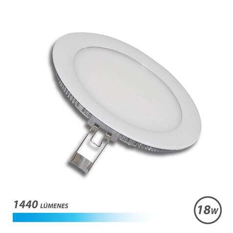 Elbat Downlight Empotrable para Techo LED 18W 1440lm - Forma Circular Ultraplano 210mm - 4000K Luz Blanca 1 pieza(s)