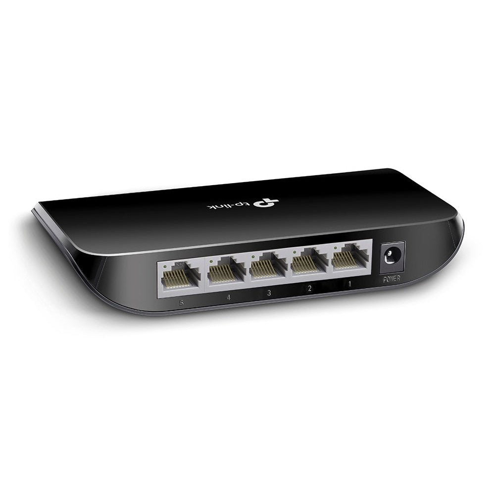 TP-Link - TL-SG1005D No administrado Gigabit Ethernet (10/100/1000) Negro