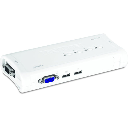 Trendnet - TK-407K interruptor KVM Azul