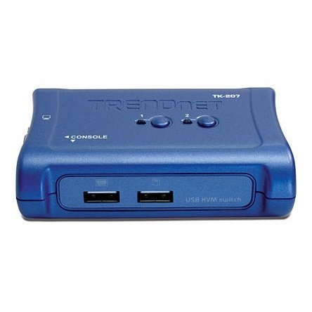 Trendnet - TK-207K interruptor KVM Azul