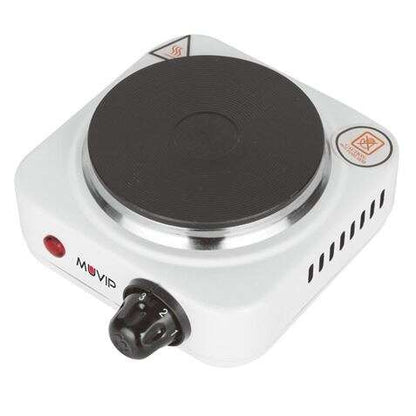 Muvip Cocina Electrica de 1 Placa 500W - 5 Niveles de Potencia - Termostato con Sistema de Seguridad 1 pieza(s)