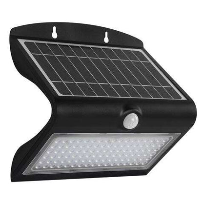 Elbat Aplique Led Solar Doble Iluminacion 8W - 850LM - Luz Fria 6000K - Luz Calidad 3000K - Sensor de Movimiento 1 pieza(s)