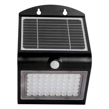 Elbat Aplique Led Solar Doble Iluminacion 4W - 500LM - Luz Fria 6000K - Luz Calidad 3000K - Sensor de Movimiento 1 pieza(s)