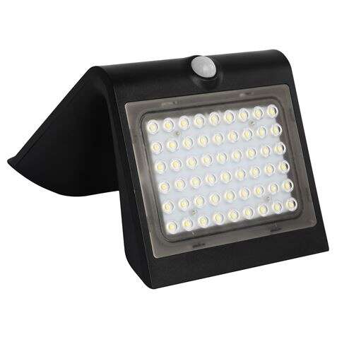 Elbat Aplique Led Solar Doble Iluminacion 4W - 500LM - Luz Fria 6000K - Luz Calidad 3000K - Sensor de Movimiento 1 pieza(s)