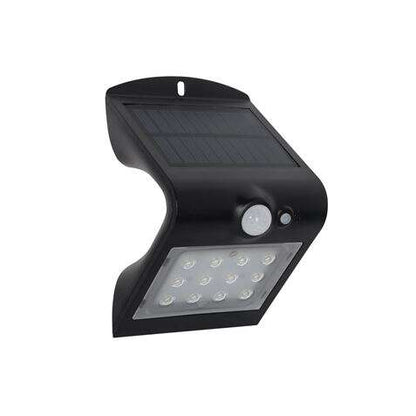 Elbat Aplique Led Solar Doble Iluminacion 1.5W - 220LM - Luz Fria 6000K - Luz Calidad 3000K - Sensor de Movimiento 1 pieza(s)