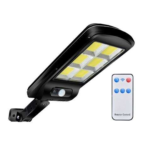 Elbat Cob Farola Led Solar - 4500LM - Luz Fria 6500K - Sensor de Movimiento 1 pieza(s)