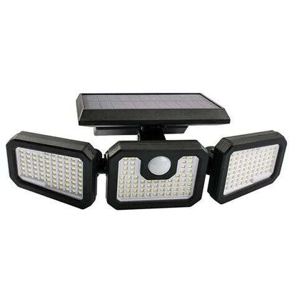 Elbat Foco Solar Triple - 800LM - Luz Fria 6500K - Sensor de Movimiento 1 pieza(s)