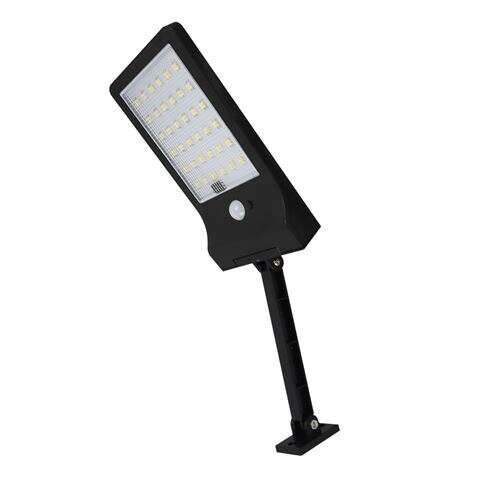 Elbat Farola Led Solar - 350LM - Luz Regulable 3000K/4000K/6500K - Bateria 1800mah - Sensor de Movimiento - Control Remoto 1 pieza(s)