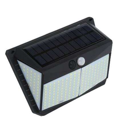 Elbat Aplique Solar 3 Caras - 250LM - Luz Fria 6500K - Sensor Movimiento - Bateria 1200mAh 1 pieza(s)