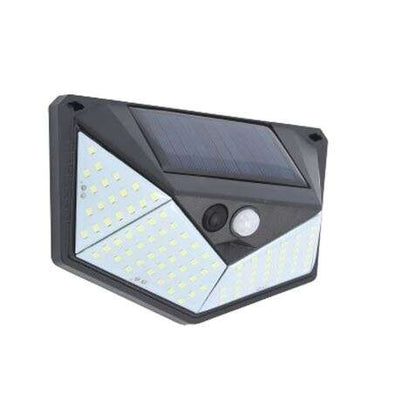 Elbat Aplique Solar 3 Caras - 250LM - Luz Fria 6500K - Sensor Movimiento - Bateria 1200mAh 1 pieza(s)