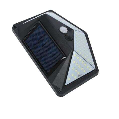 Elbat Aplique Solar 3 Caras - 250LM - Luz Fria 6500K - Sensor Movimiento - Bateria 1200mAh 1 pieza(s)