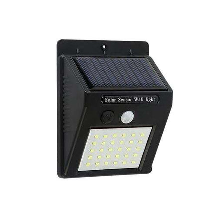 Elbat Aplique Led Solar - 30LM - Luz Fria 6500K - Sensor de Movimiento - Bateria 1200mAh 1 pieza(s)