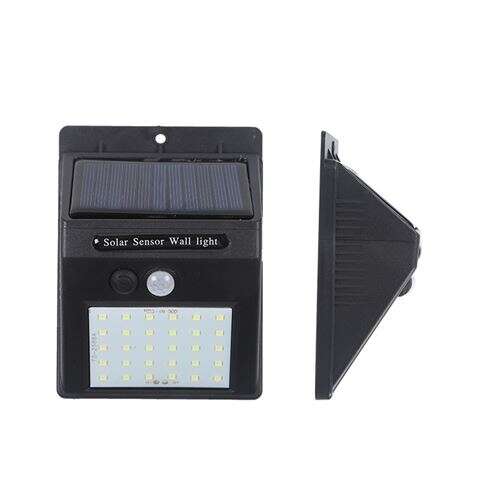 Elbat Aplique Led Solar - 30LM - Luz Fria 6500K - Sensor de Movimiento - Bateria 1200mAh 1 pieza(s)