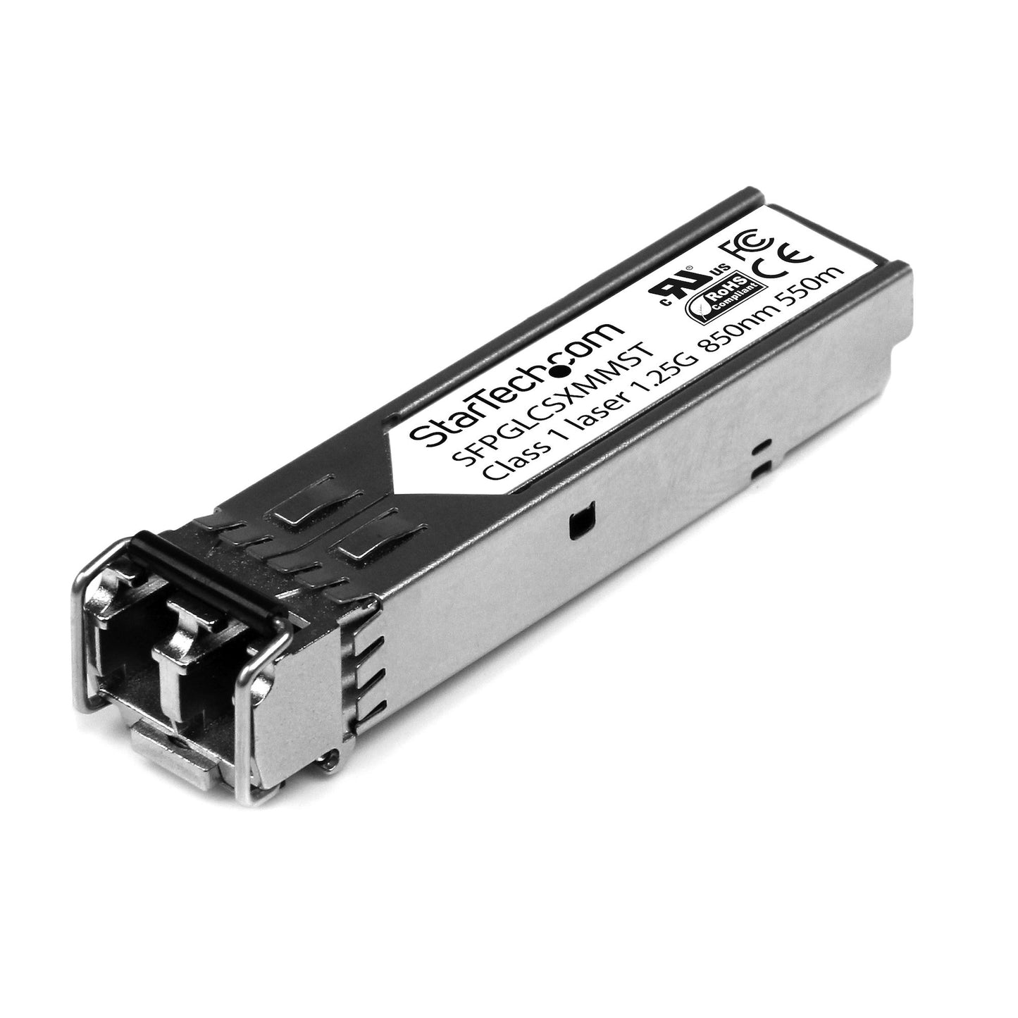 StarTech.com - Módulo Transceptor SFP Compatible con Cisco GLC-SX-MM - 1000BASE-SX - Multimodo de 1 GbE - SFP Ethernet Gigabit de 1Gb - LC - 550m - 850nm - Cisco IE3400  IE3300  IE3200