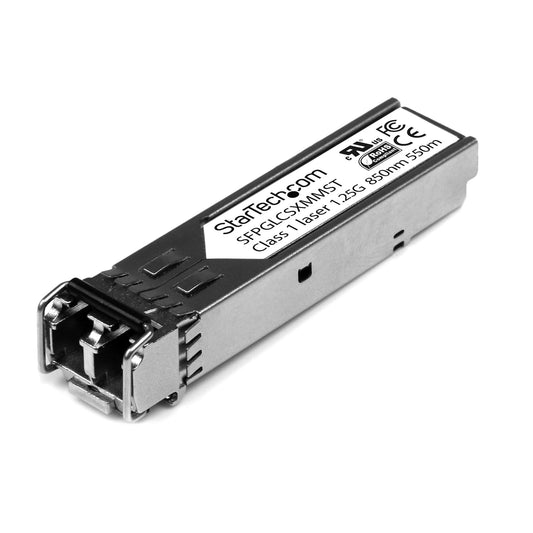 StarTech.com - Módulo Transceptor SFP Compatible con Cisco GLC-SX-MM - 1000BASE-SX - Multimodo de 1 GbE - SFP Ethernet Gigabit de 1Gb - LC - 550m - 850nm - Cisco IE3400  IE3300  IE3200