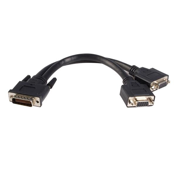 StarTech.com - Cable de 0 2m de LFH59 DMS-59 a doble dual VGA - DMS59 Macho - 2x VGA Hembra