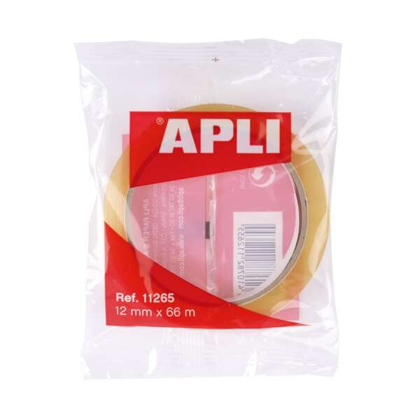 APLI - 11265 cinta adhesiva 66 m 1 pieza(s)