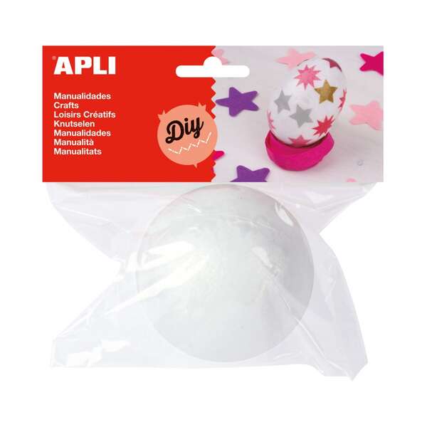 APLI - BOLAS POLIESPAN APLI 80 mm. B/1 - Pack de 5 unidades