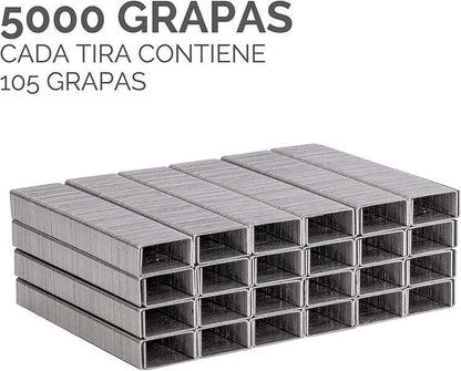 Fellowes - 5117601 grapa Paquete de grapas 5000 grapas