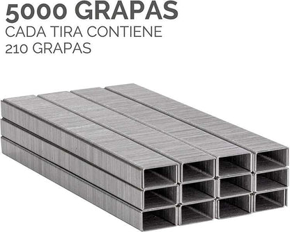 Fellowes Grapas de Carga Completa 26/6 - Capacidad de Grapado Aprox 25 Hojas - Caja de 5000 Grapas 1 pieza(s)