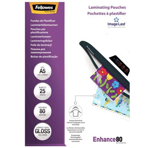 Fellowes - 5396003 plastificador 25 pieza(s)