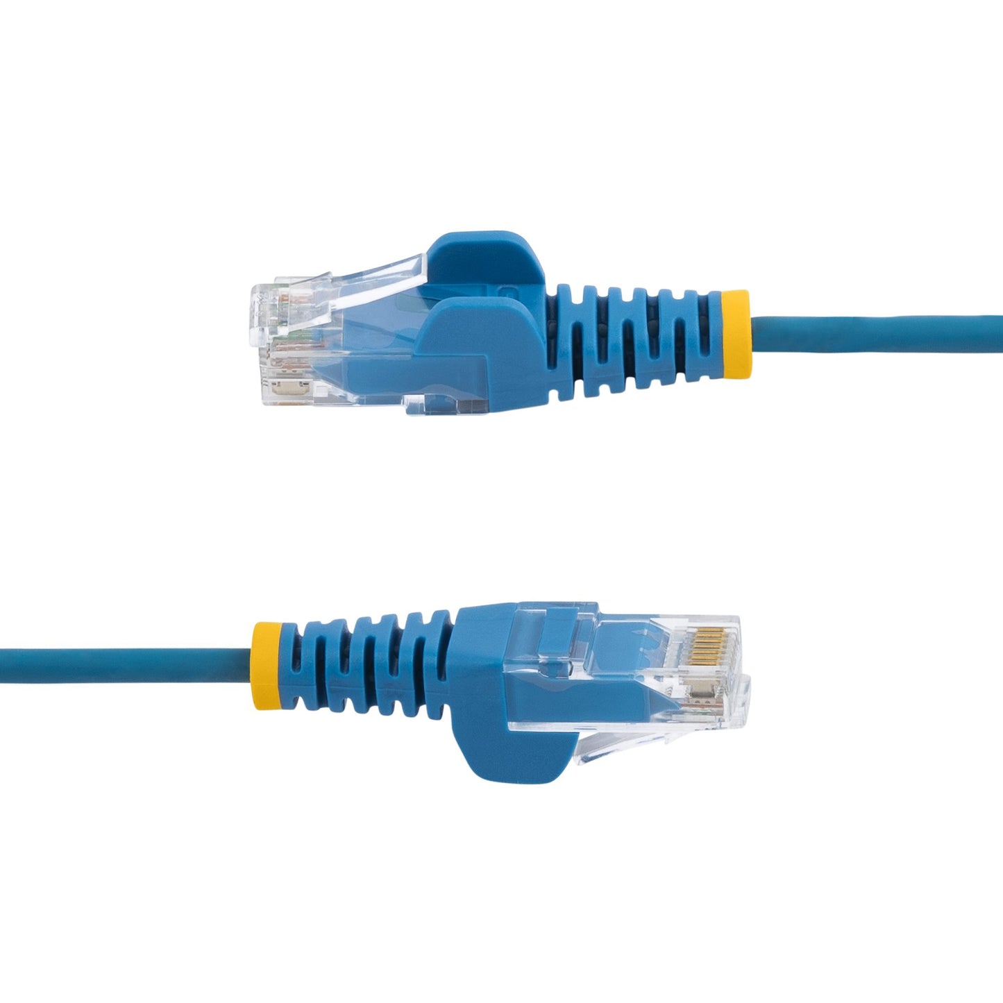 StarTech.com - Cable Cat6 de 2m - Delgado - con Conectores RJ45 sin Enganches - Azul