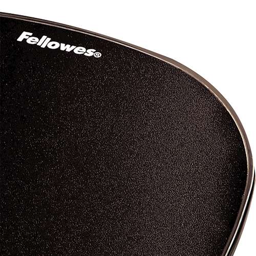 Fellowes - 9112101 alfombrilla para ratón Negro