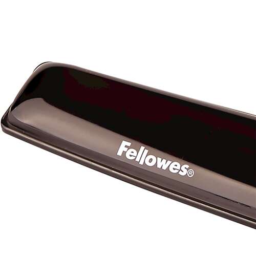 Fellowes - 9112201 descansa muñecas Poliuretano Negro