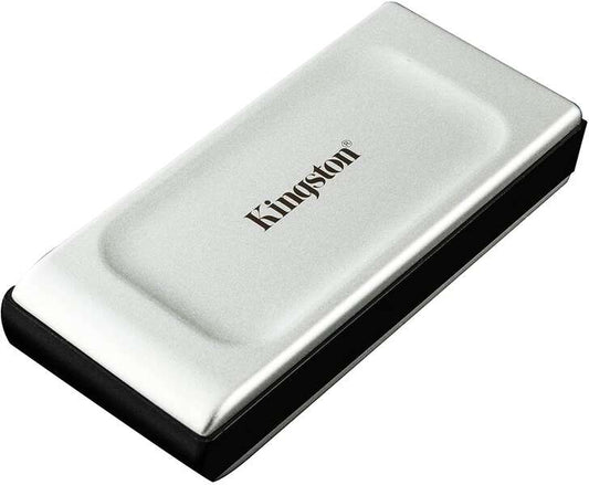 Kingston Technology - XS2000 1 TB USB Tipo C 3.2 Gen 2 (3.1 Gen 2) Negro  Plata