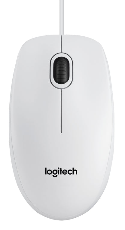 Logitech - B100 Optical Usb Mouse f/ Bus ratón Oficina Ambidextro USB tipo A Óptico 800 DPI