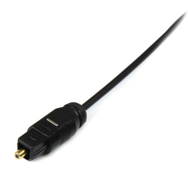 StarTech.com - Cable 4 5m TosLink Audio Digital Óptico SPDIF Delgado - Negro