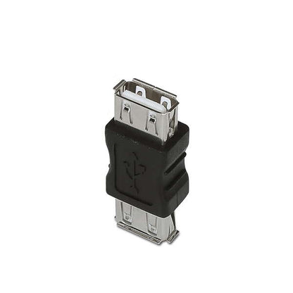 AISENS - A103-0037 cambiador de género para cable USB A Negro