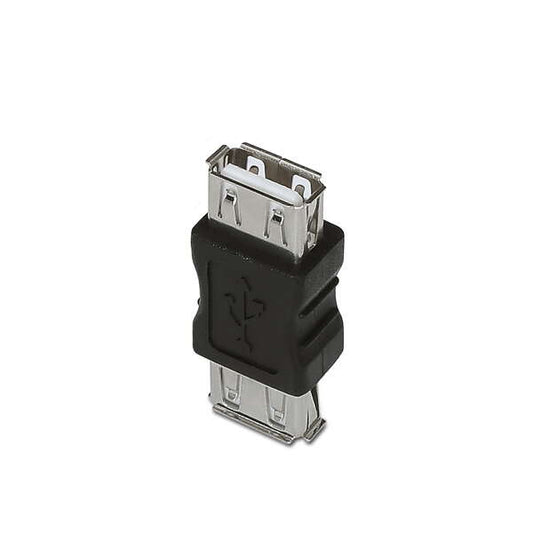 AISENS - A103-0037 cambiador de género para cable USB A Negro