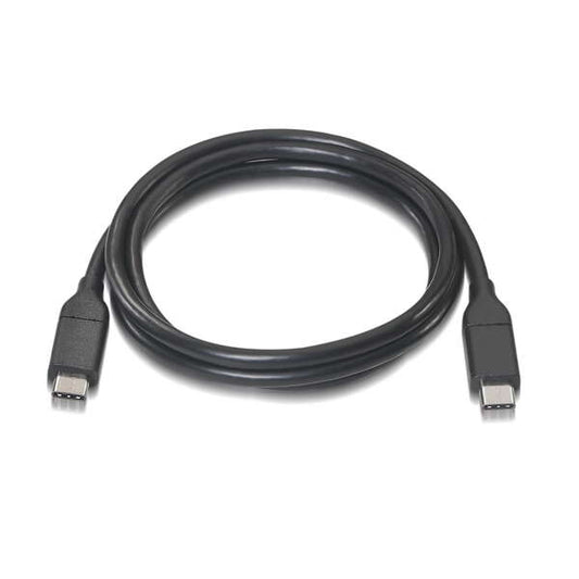 AISENS - A107-0061 cable USB USB 3.2 Gen 2 (3.1 Gen 2) 1 m USB C Negro