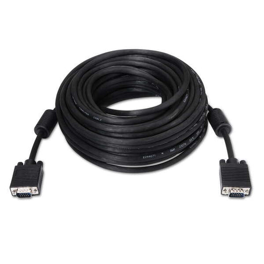 AISENS - A113-0077 cable VGA 25 m VGA (D-Sub) Negro