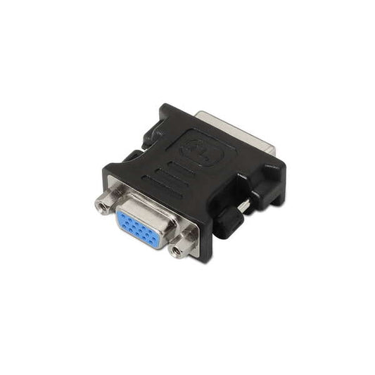 AISENS - A118-0092 cambiador de género para cable DVI VGA Negro