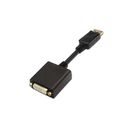 AISENS - A125-0133 adaptador de cable de vídeo 0 15 m DisplayPort DVI Negro