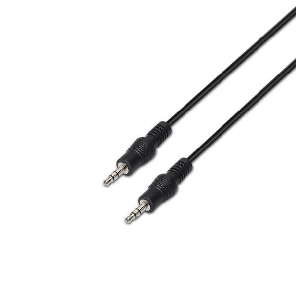 AISENS - A128-0143 cable de audio 3 m 3 5mm Negro