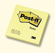 Post-It - Notes Yellow  (6 pack) etiqueta autoadhesiva Plaza Amarillo