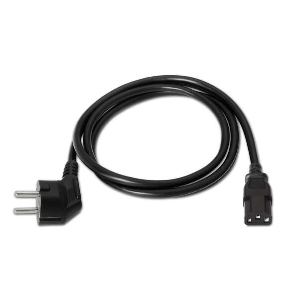 AISENS - A132-0169 cable de transmisión Negro 5 m CEE7/7 C13 acoplador