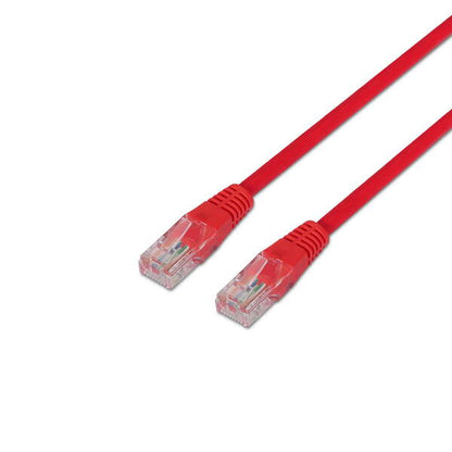 AISENS - A133-0187 cable de red Rojo 0 5 m Cat5e U/UTP (UTP)