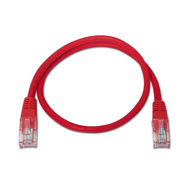 AISENS - A133-0187 cable de red Rojo 0 5 m Cat5e U/UTP (UTP)