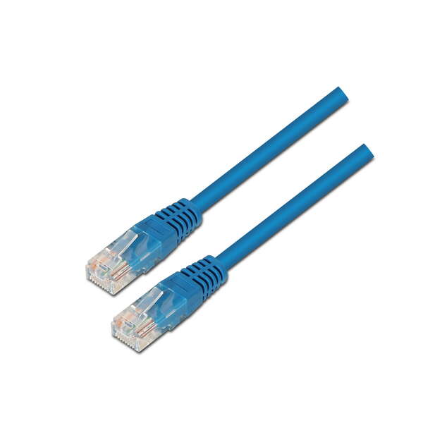 AISENS - A133-0191 cable de red Azul 1 m Cat5e U/UTP (UTP)