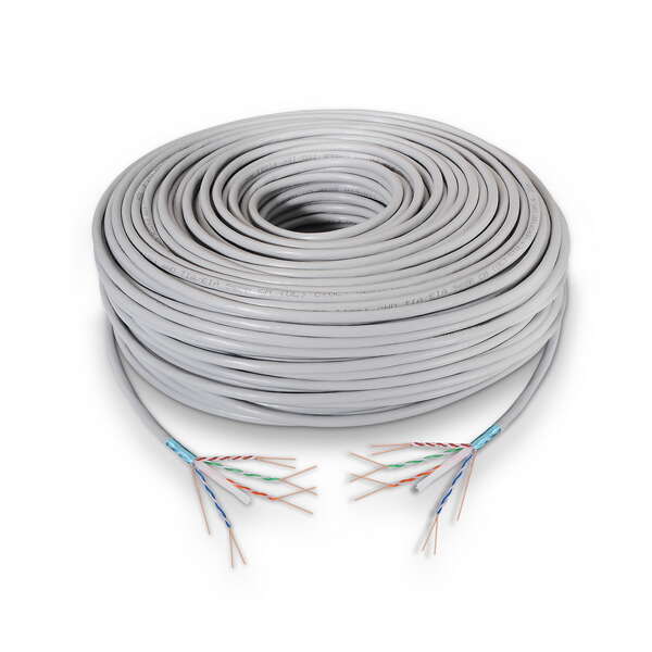 AISENS - A136-0281 cable de red Gris 100 m Cat6 F/UTP (FTP)