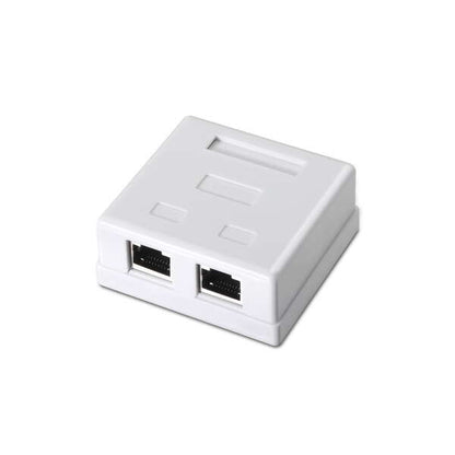 AISENS - A139-0304 caja de conexiones de red Cat6 Blanco