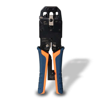 AISENS - A142-0311 crimpadora Herramienta para prensar Negro  Azul  Naranja