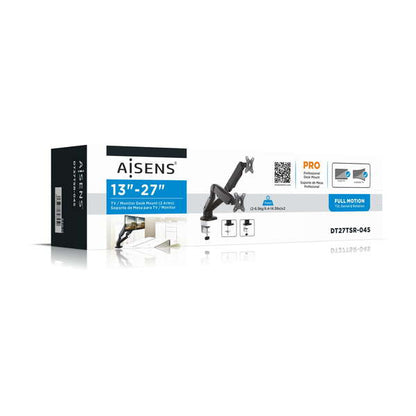 AISENS - DT27TSR-045 soporte para monitor 81 3 cm (32") Negro Escritorio