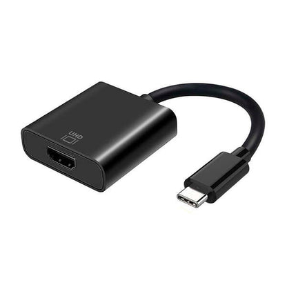 AISENS - Conversor USB-C a HDMI 4k@60Hz  USB-C/M-HDMI/H  Negro  15cm