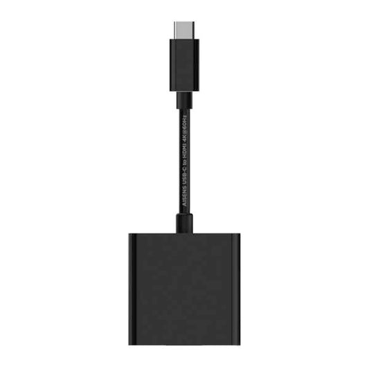 AISENS - Conversor USB-C a HDMI 4k@60Hz  USB-C/M-HDMI/H  Negro  15cm